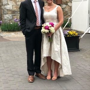 Betsy Adam’s size 10 champagne bridesmaid / prom